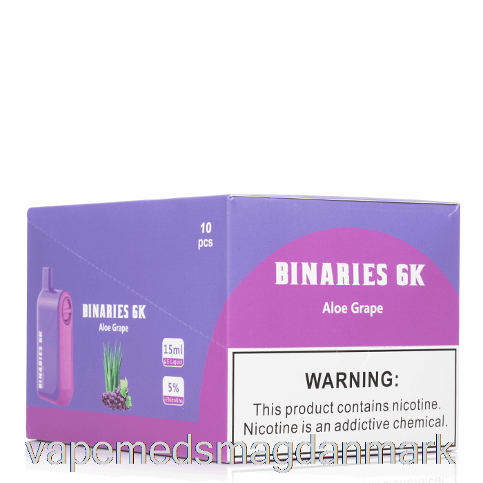 Vape Uden Nikotin [10-pack] Horizon Binære 6k 6000 Engangs
